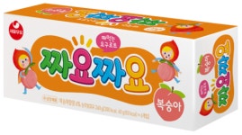 서울우유 짜요짜요 복숭아40g x 6개입 1각 : 더드림마켓몰
