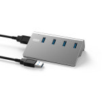 넥스트  USB-C 3.2 GEN2 10G 4포트 확장 무전원 허브 NEXT-344U3-10G : 액티몰