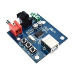 PCM2704USB 사운드카드 USB입력 동축 HIFI 디코더 DAC 5V : 알파마이크로