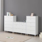 모나 1000 3단 안방 화장대 서랍장 5color : WOODFARM우드팜