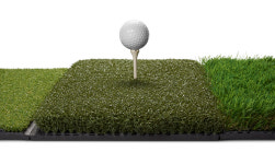 스킬즈 퓨어 프랙티스 매트 골프 연습 스윙 매트 페어웨이 러프 개인골프연습장 : 모두애건강