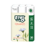 리빙 에코 스마일 3겹 데코 30롤 1팩 삼정펄프 화장지 휴지 : 동그라미티슈