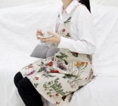 가든플라워 방수 앞치마 공방 꽃무늬 : 101도