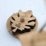 오디너리트레저 자체제작 캠핑 우드 나뭇잎 컵받침 감성소품 티코스터 찻잔 : 오디너리 트레저