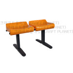 H1-WP2 2인용 휴게실 카페 포토존 대기실 운동장 정류장 로비 흡연실 공원 지하철 실외용 휴게 벤치 사출성형 플라스틱 연결 의자 : CRAFT... 