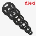 CNK 우레탄 10각 원판 15kg, 1개 : 씨앤케이