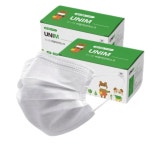 유니엠 덴탈마스크(소형 / 화이트) KFAD 국산 원부자재 생산 식약처 허가 의약외품 100매 : 익투스케어