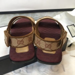 구찌 GG 캔버스 모노그램 남성 스트랩 슬라이드 샌들 574492 G1710 8371 : GOODZHOP