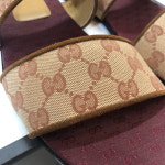 구찌 GG 캔버스 모노그램 남성 스트랩 슬라이드 샌들 574492 G1710 8371 : GOODZHOP