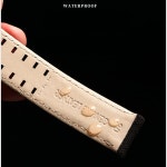 20MM 22MM 캔버스 가죽 하단 시계 밴드 교체용, 햄튼 카키필드 H6893 H70605963 세이코 : 이유트렌드