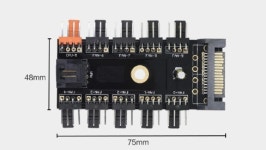 PC튜닝용/10포트 팬 허브 /HUB/PWM/FAN : 일렉트로마켓