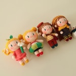 [코바늘 DIY] 포시즌 걸 뜨개질 뜨개 코바늘 소품 키트 패키지 : 바이브리