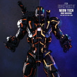 [핫토이] 아이언맨2 (2010) - 네온 테크 워머신 마크1 [다이캐스트] 1/6 피규어 [MMS553-D35] : 피규어스토리2