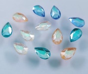 오스트리아 크리스탈 2303 Pear / 8미리 딜라이트(4EA) : 뷰티크루