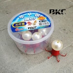 백경조침 BKC 애자 쭈꾸미볼 진주펄 레드 BK-978 : 거제낚시할인마트