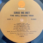 Bill Evans - Since We Met (FANTASY) (F9501) : 92레코드