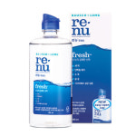 바슈롬 리뉴 후레쉬 355ml/세척 세정 다목적용액 소프트렌즈 단백질제거 휴대 관리 살균 : 스타헬스팜