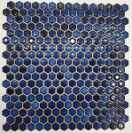 19미리 육각 헥사곤 모자이크타일 주방 욕실 사우나목욕탕 휘트니스 헬스장 수영장 M451 : 올타일