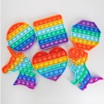 푸시팝 푸쉬팝 장난감 버블 피젯 토이 키덜트 뽁뽁이 힐링 원형 : 가성코리아