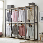 우드빌 드레스룸 시스템 행거 옷장 붙박이장 노블 G6425/G8425 : 우드빌 드레스룸가구