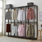 우드빌 드레스룸 시스템 행거 옷장 붙박이장 노블 G6425/G8425 : 우드빌 드레스룸가구