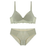 레이스브라 팬티세트 세련된 톤다운컬러 심리스 가벼운 소재 부착패드로 세탁변형 방지 뒷후크 사이즈조절 가능 D01060 : 쏙샵 언더웨어