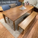 올리브 에쉬 원목 6인 식탁 테이블 2000  (주문 제작 가능) : 고희관 가구 갤러리