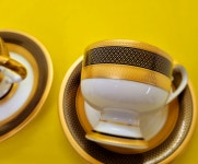 행남자기 본차이나 르와르4p커피셋트/고급진커피잔 : 청강온라인몰