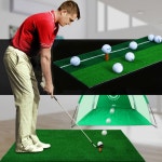실내 골프 타석 스윙 매트 가정용스크린 홈스크린 개인 골프연습장 인조잔디 : 리아상점