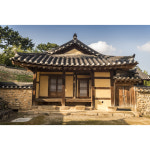 전통가옥 양반집 한옥현수막 시골 전통민속 배경 포토존 현수막 17번 : 키즈나래디자인