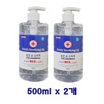 닥터에버크린 손 소독제 겔 젤 살균 펌프형 의약외품 살균효과 자몽향 국산 500ml 2개 : 가나마켓몰