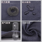 미용앞치마 데님 앞치마 통기방지 민소매 여자 여름 작업복 네일 밀크 티숍 멜빵 고급 맞춤 남 : 1985마켓