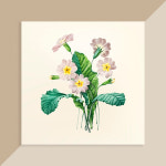 vintage flower3_001 빈티지 플라워3 세미액자 시리즈 (6x6/8x8) : 디자인바운스