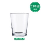 [비크릴라] 12p 강화유리컵 시드라 400ml : 하나키친