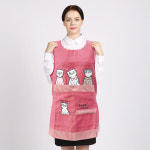 타블리에 예쁜 어린이집 원피스 주머니 앞치마 원피스형 앞치마 (4계절용_스위트캣) : The apron