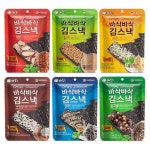 튀기지않은 담백한 술안주 맥주안주 어린이 영양간식 마로칩 바삭바삭 김스낵 김과자 6종세트 : 생활의참견