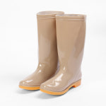 여성 작업용 고무 장화 여자 식당 농사 갯벌 수산 시장 240mm : 엔터하우스