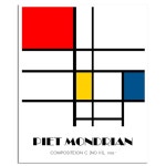 더홈아트 몬드리안 구성D 인테리어그림액자 : 더홈아트