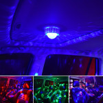 음악소리에 반응하는 충전식 휴대용 LED 미러볼 디스코 파티조명 : 디자인에버