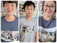 자연목장 농장동물 티셔츠(반팔) : 자연목장