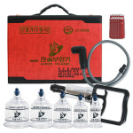 한솔의료기 부항기 19컵 세트 펌프포함 가정용 부항 부황 마사지 병원 한의원 : 세종헬스케어