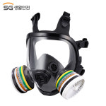 SG생활안전 전면형방독면 SG-7000F 농약마스크 6800 동일타입 화학물질안전용품 정화통은 추가구성을 참고. : JI스토어