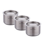 두패밀리 캐니스터 스텐찬통 스텐뚜껑 1P/메탈찬통/스텐용기/밀폐용기/스텐볼/저장용기/킵스 : 두패밀리