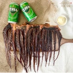 국내가공 대왕 오징어다리 문어발 망족 300g : 이호상회