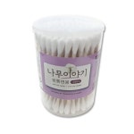 원통면봉(100P) 일반형 메이크업수정 틈새청소 귀이개 : 아비투스 HABITUS.