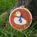 펀치니들 프랑스자수 십자수 DIY 취미 키트 패키지 : 푼푼하게