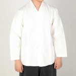 [해들누리]흰색 후염 도비면 적삼 남자 남성 봄 가을 생활 계량 개량한복 절복 법복 : 해드는곧