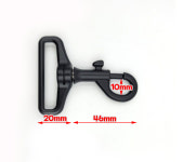 18.회전개고리(JW-172)  38mm (2개입) : 진원 가방 부자재