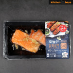 키친보이즈 오늘은 달콤갈릭 연어 스테이크 150g 훈제 요리 만들기 : 키친보이즈