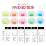 아즈라 세드나 이어핏  비비드 에디션 스타터팩  SednaEarFit VIVID 아즈라 이어팁 시즌한정 스타터팩 : 아즈라